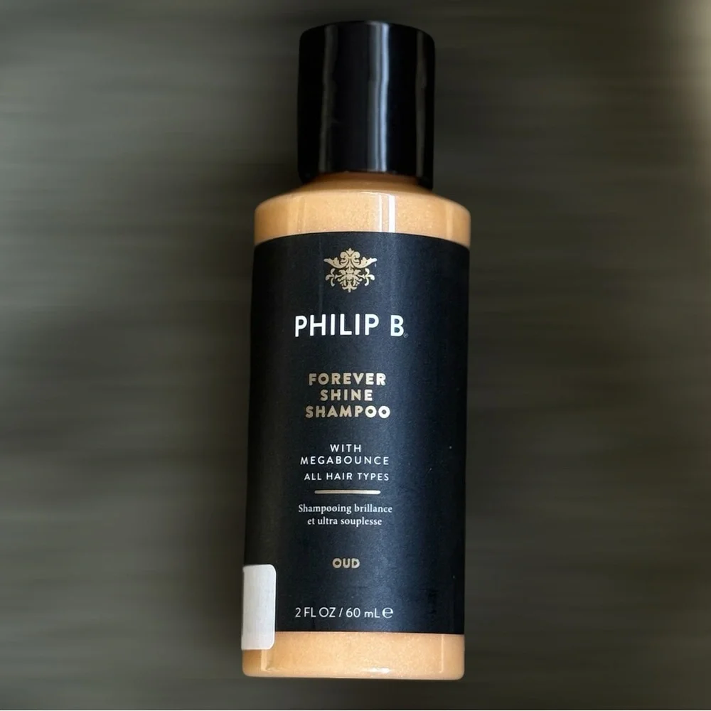 Philip B. Forever Shine Shampoo With Mega Bounce OUD Travel Size NEW and SEALED